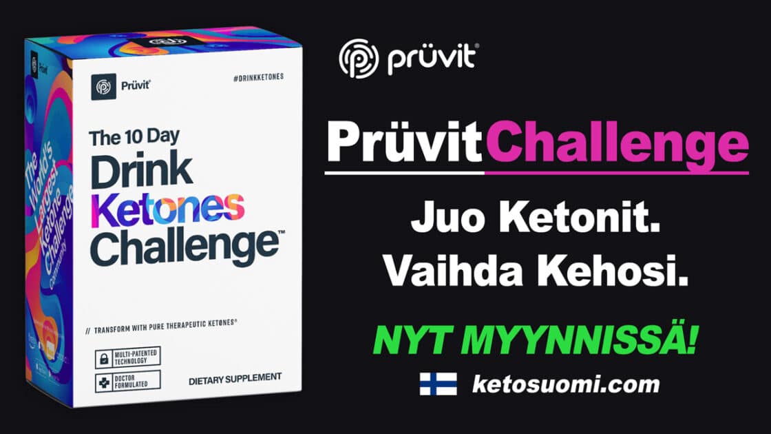 Pruvit Drink Ketones Challenge Suomi